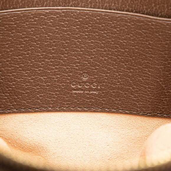 GUCCI Brown Leather Backpack main image 5